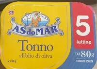 Mängden socker i Tonno all olio d oliva