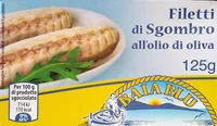 Mängden socker i Filetti di sgombro all olio di oliva