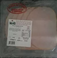 Mängden socker i Fette di tacchino