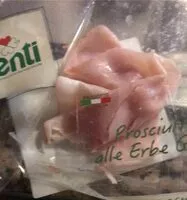 Mängden socker i Prosciutto cotto alle erbe