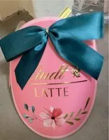 Mängden socker i Uovo lindt latte rosa