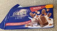 Mängden socker i Cioccolata al latte con nocciole, mandorle e noci pecan