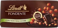 Mängden socker i Lindt fondente con nocciole intere