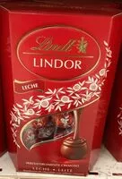 Mängden socker i Bombones Lindor Cornet Leche