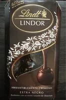 Mängden socker i Lindor extra negro