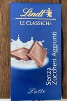 Mängden socker i Lindt le classiche senza zuccheri aggiunto