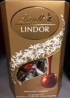 Mängden socker i Lindor Assorted Chocolate Truffles Box