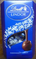 Mängden socker i Lindor Noir
