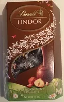Mängden socker i Lindor Noisettes