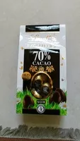 Mängden socker i Mini oeufs Excellence 70% cacao