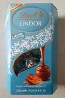 Mängden socker i Lindor caramel pointe de sel
