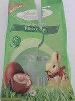 Mängden socker i Mini oeufs praline