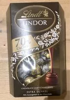 Mängden socker i Lindt- lindor cioccolatini fondente