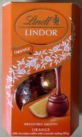 Mängden socker i Lindor irresistibly smooth orange