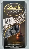 Mängden socker i Lindor 60%