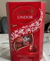 Mängden socker i Lindor milch