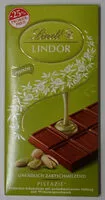 Mängden socker i Lindor Pistazie