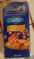 Mängden socker i Lindt chocolat noisettes entières