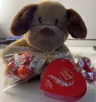 Mängden socker i praline con cioccolato al latte e morbido ripieno