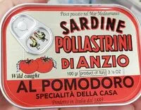Mängden socker i Sardine Pollastrini di Anzio
