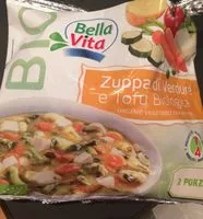 Mängden socker i Zuppa di verdure e tofu biologica