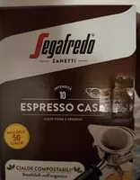 Mängden socker i Segafredo espresso casa