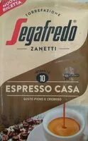 Mängden socker i Segafredo Espresso Casa Intensitá 10
