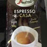 Mängden socker i Kaffeebohnen Segafreddo Espresso