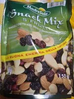 Mängden socker i Snack Mix 5 Frutti