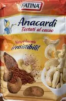 Mängden socker i Anacardi tostati al cacao