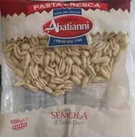 Mängden socker i Pasta fresca di semola di grano duro