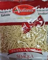 Mängden socker i Pasta fresca di semola