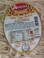 Mängden socker i Scialatielli