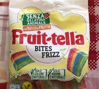 Mängden socker i Fruit-tella bites frizz