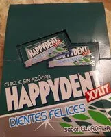 Mängden socker i Chicles Happydent
