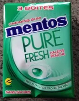 Mängden socker i Mentos Pure Fresh