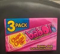 Mängden socker i Buble gum