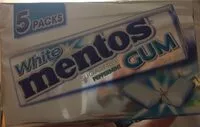 Mängden socker i White Mentos Gum Peppermint