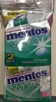Mängden socker i Chewing-Gum Mentos White