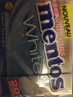 Mängden socker i Chewing gum sans sucres - white menthe douce