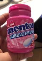 Mängden socker i Mentos bubble fresh
