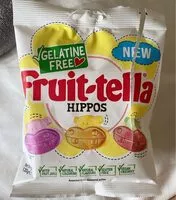 Mängden socker i Fruit-tella Hippos