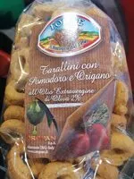 Mängden socker i Tarallini con pomodoro e origano