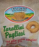 Mängden socker i Tarallini pugliesi "Forte"