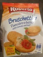 Mängden socker i BRUSCHETTINE POMODORO E BASILICO