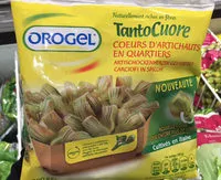 Mängden socker i Orogel Tanto Cuore Coeurs D'Artichauts En Quartiers