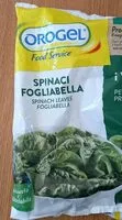 Mängden socker i Spinaci fogliabella