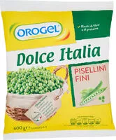 Mängden socker i Dolce italia pisellini fini surgelati