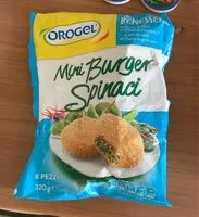Mängden socker i Mini burger spinaci