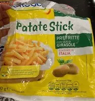 Mängden socker i Patate stick